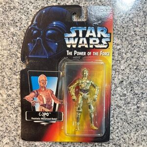 Kenner Star Wars C-3PO Figure - Gold and Red